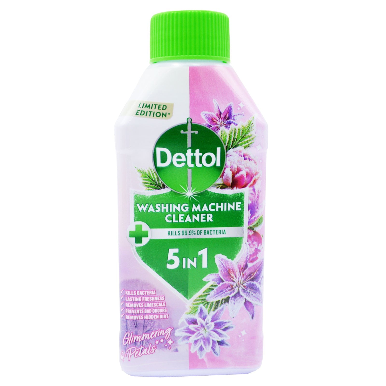 Best Dettol Was Machine Cleaner Glimmering Petals 250ml | High Quality Cleaning Product Online - Product Image Best Dettol Was Machine Cleaner Glimmering Petals 250ml | High Quality Cleaning Product Online - Product Image